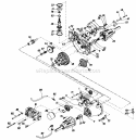 Part Location Diagram of HG-70054 MTD Input Assembly.